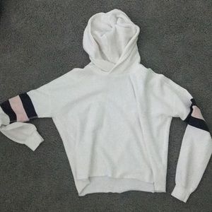 abercrombie and fitch white jacket